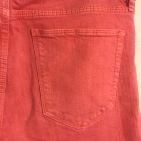 Madewell Skinny Skinny Ankle Jeans *Melon Orange*—size 29, runs small - Picture 4 of 6